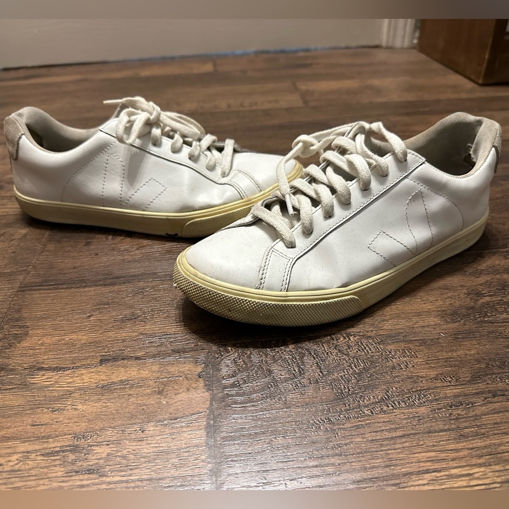 Veja Sneakers White Womens Tennis Shoes Us 8 Eur 39 Gem